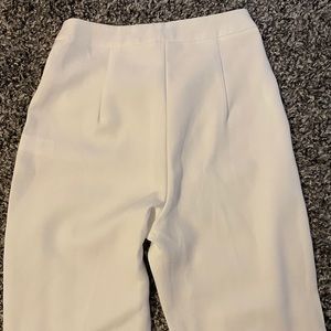 White cigarette trouser